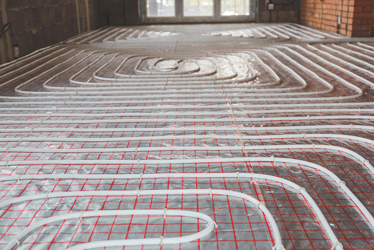 Underfloor heating - garage conversion