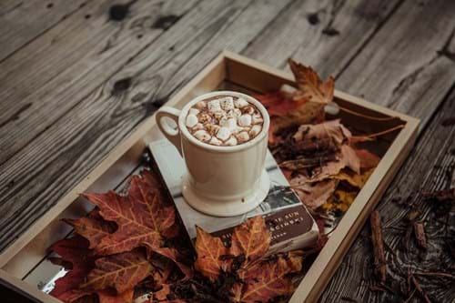 hot chocolate autumn