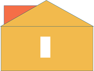 Flat roof dormer diagram - Loft conversion types